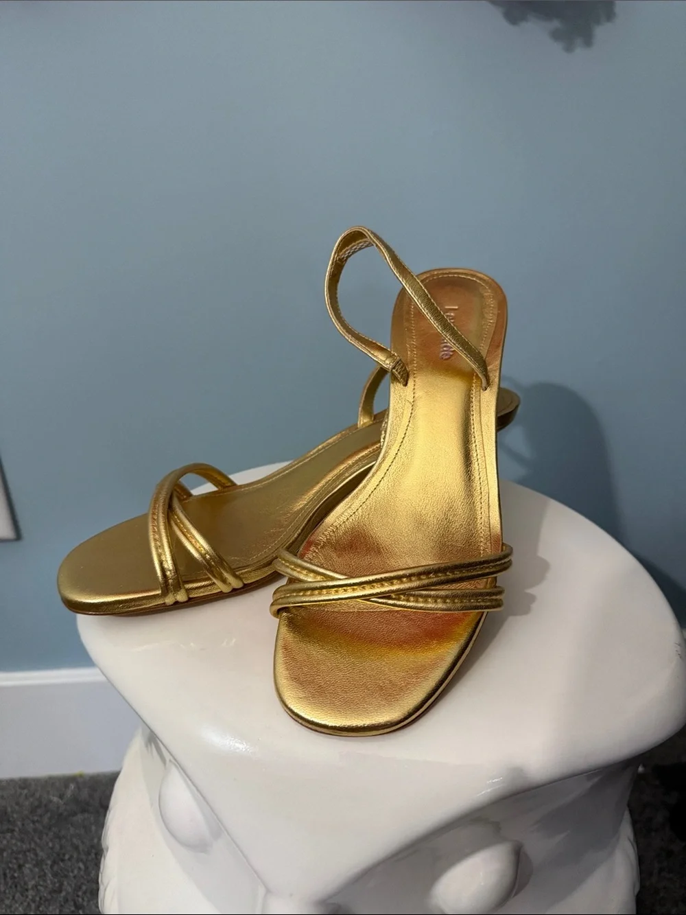 NWOT Larroude Mini Annie Kitten Heels Size 7 - Picture 3 of 4